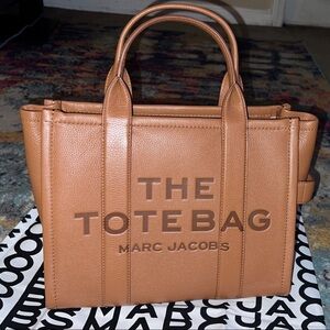 Marc Jacobs Brown Leather Tote Bag